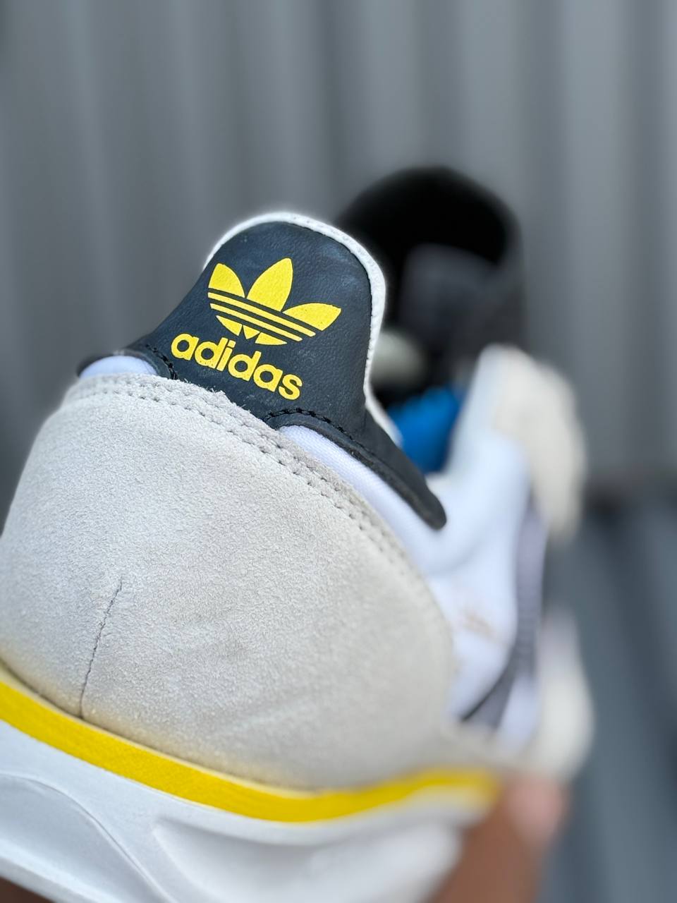 Adidas Sl 72 Blaca amarrillo