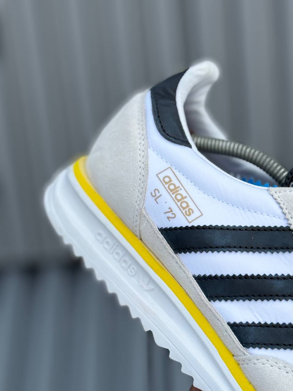Adidas Sl 72 Blaca amarrillo
