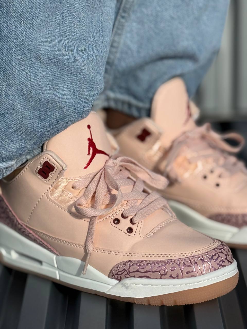 Retro 3 Jordan rosada