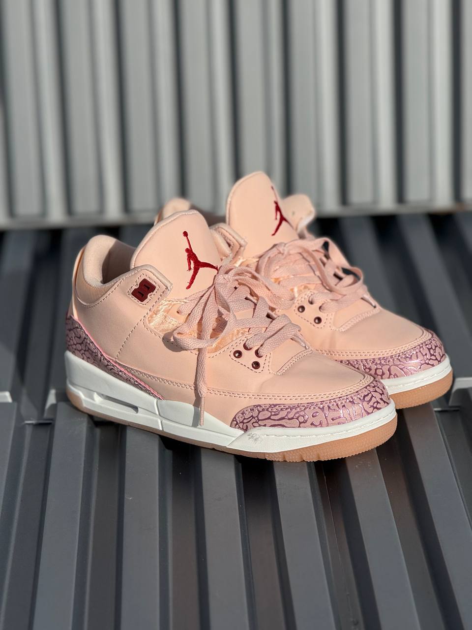 Retro 3 Jordan rosada