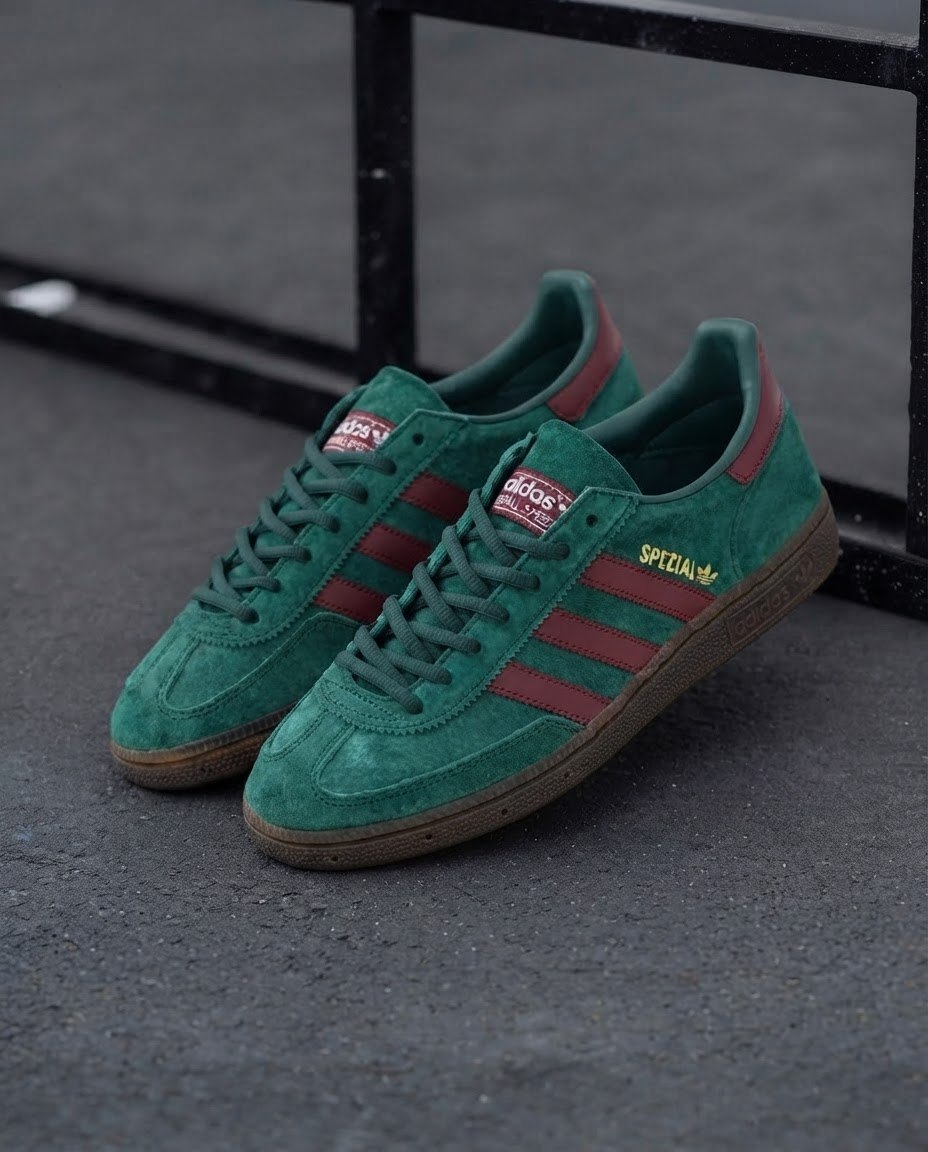 Adidas Handball Spezial Collegiate Grenn / Burgundy