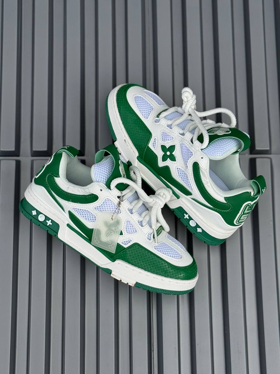 Louis Vuitton verde blanco