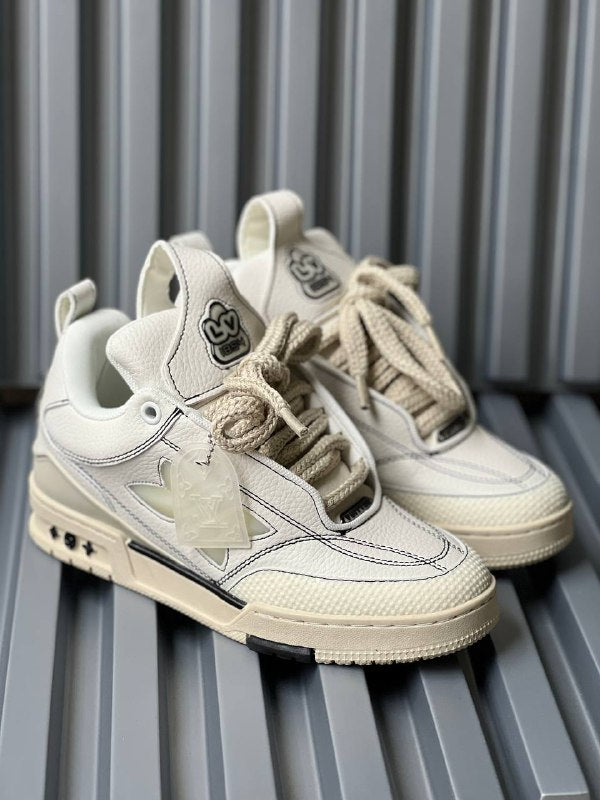 Louis Vuitton Skate blanca beige