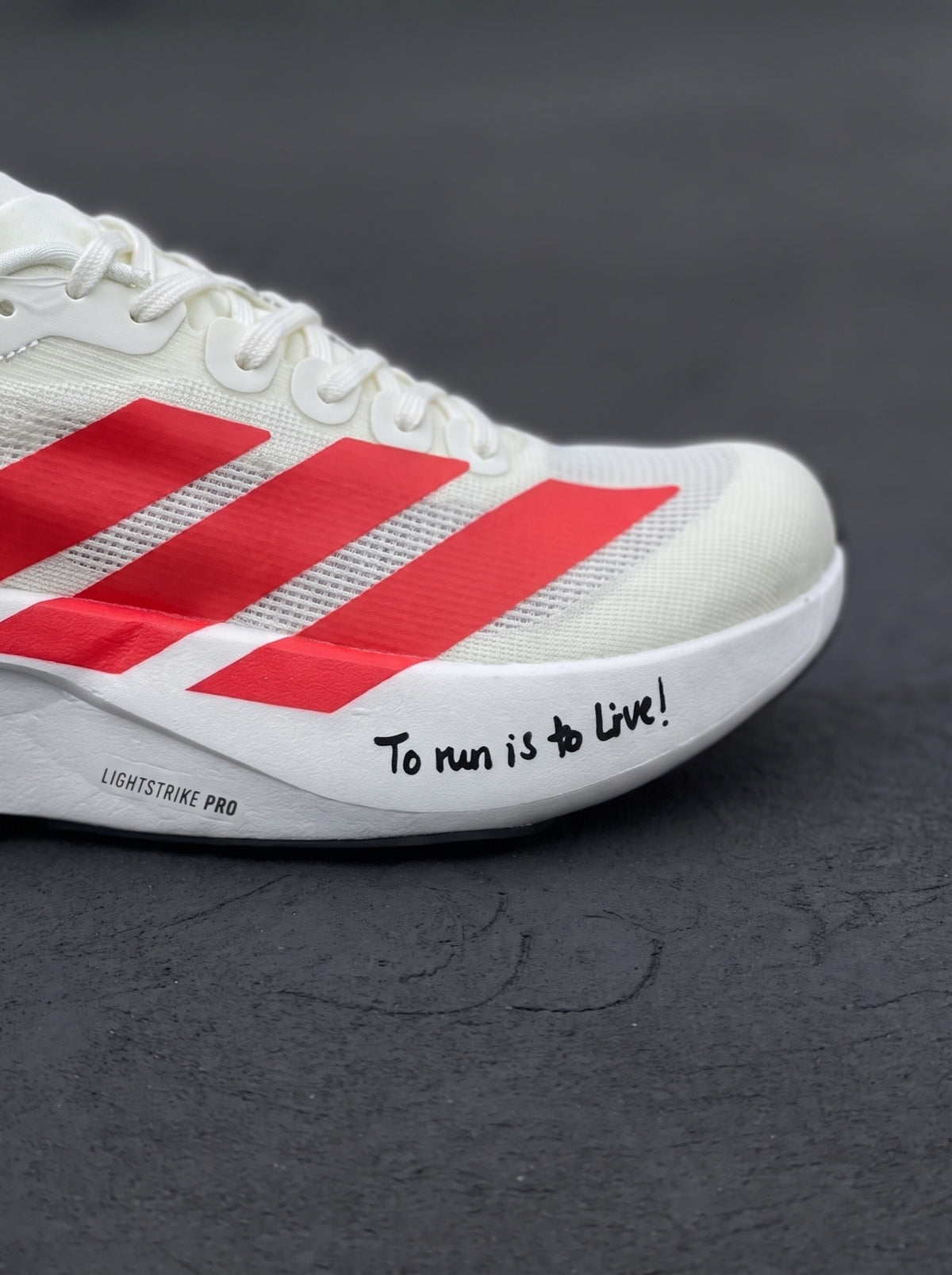 Adidas Adizero Evo SL Blanca Roja