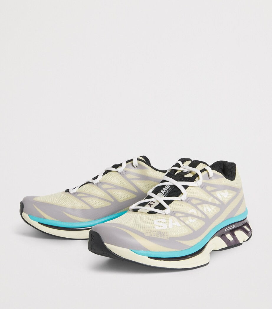Salomon x MM6 Maison Margiela XT-6 Crema / Turquesa foto 3