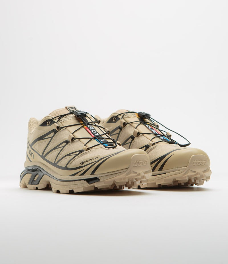 Salomon XT-6 GTX Beige / Negro foto 3