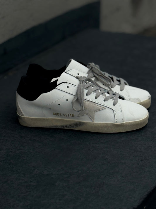 Golden Goose Superstar Star Gray