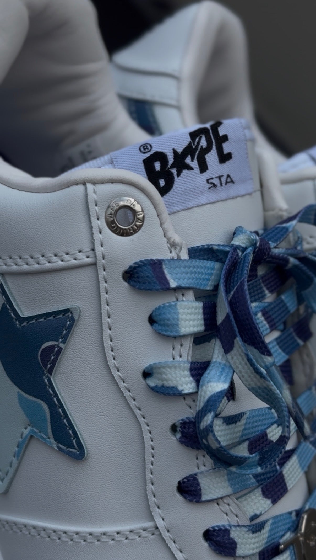 Bappe White Military Blue