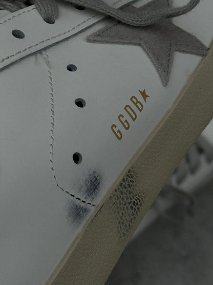 Golden Goose Super-Star Green and Gray