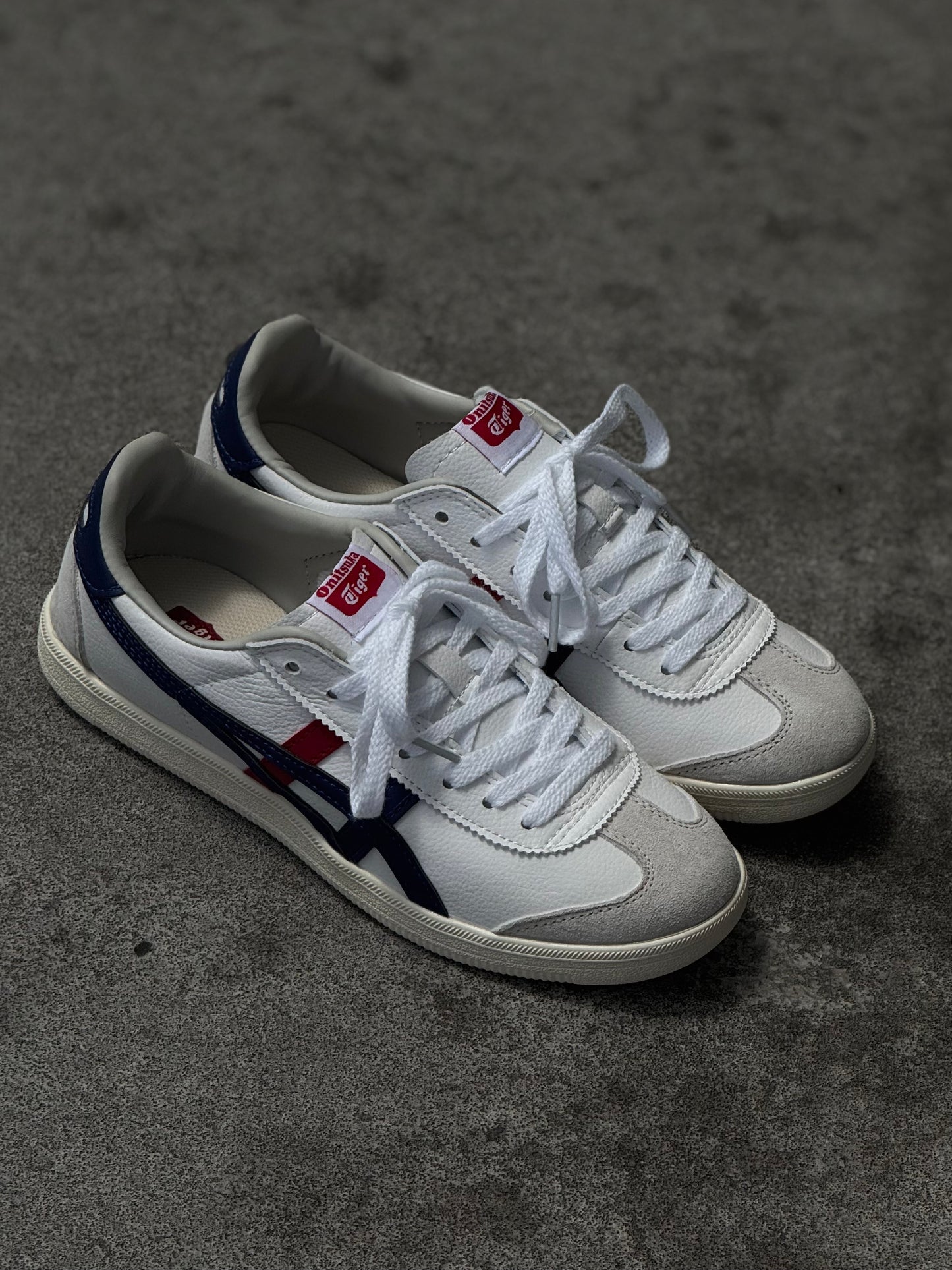 Onitsuka tiger whitexblue