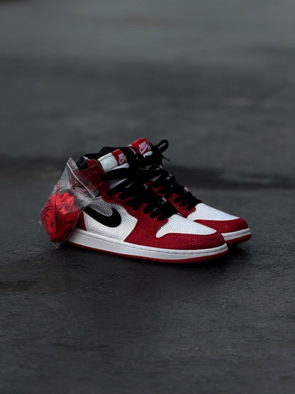 Retro 1 Jordan  High Chicago By Crystals