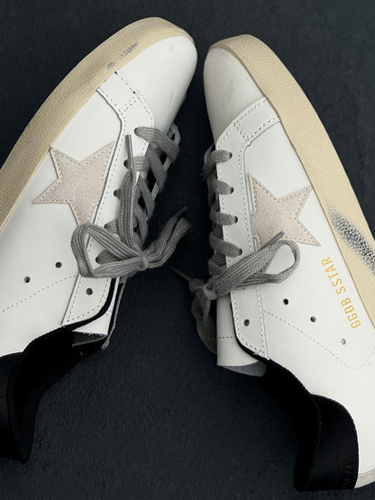 Golden Goose Superstar Star Gray