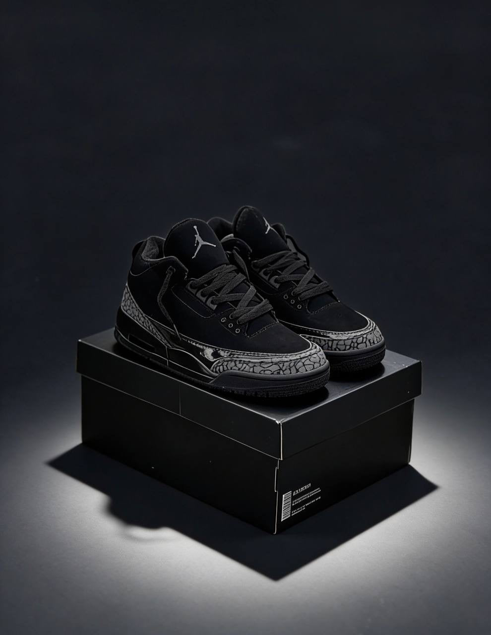 Jordan Retro 3 Black Cat
