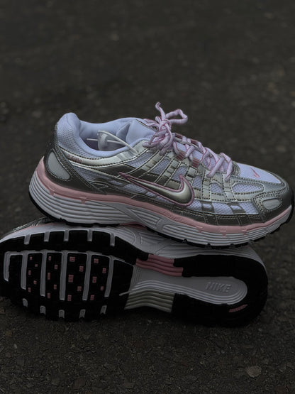 Nike P-6000 pinkie silver