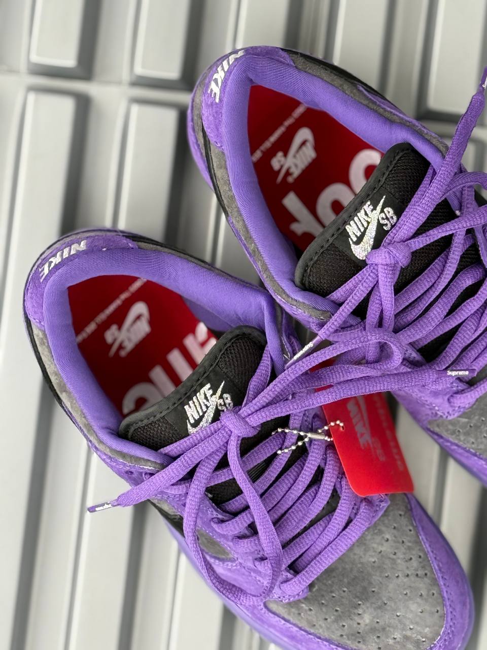 Nike Sb X Supreme Morado