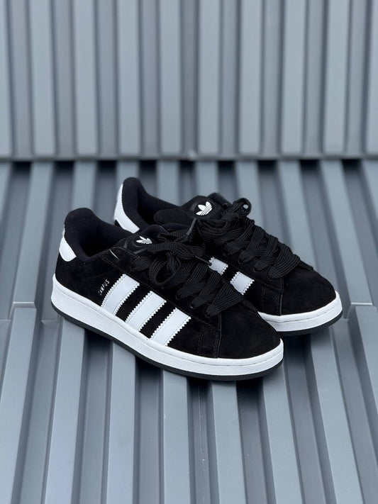 Adidas Campus negra blanca