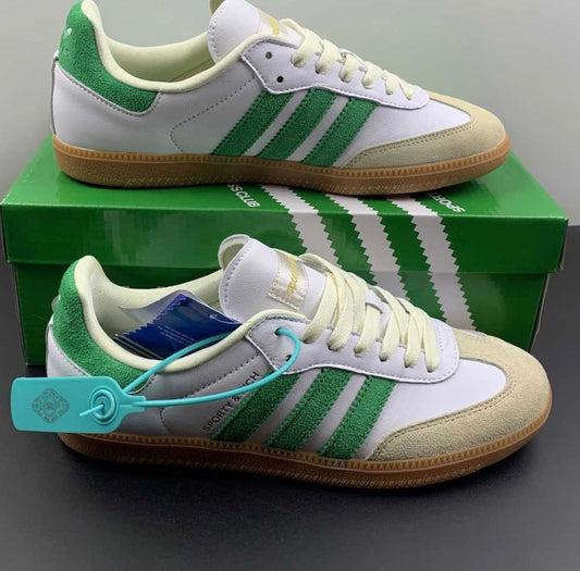 Adidas Sporty and Rich white green