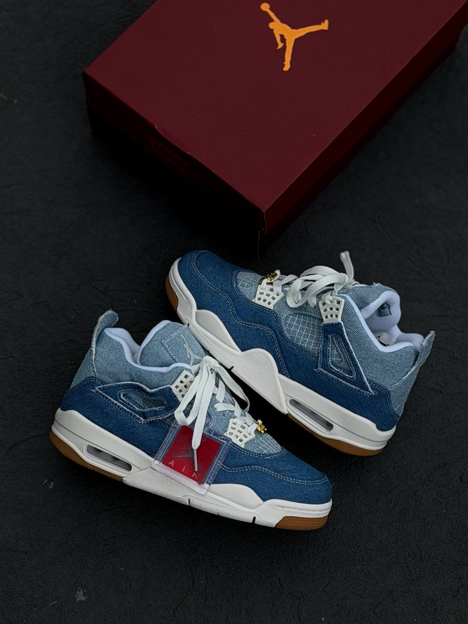 Nike Air Jordan 4 Retro WMNS "Denim Worn Blue"