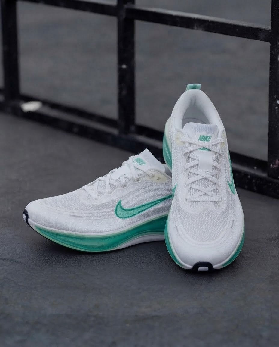 Nike ZoomX Vomero Plus Blanco / Turqueza