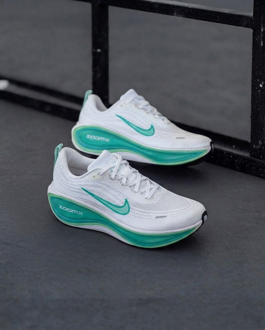 Nike ZoomX Vomero Plus Blanco / Turqueza