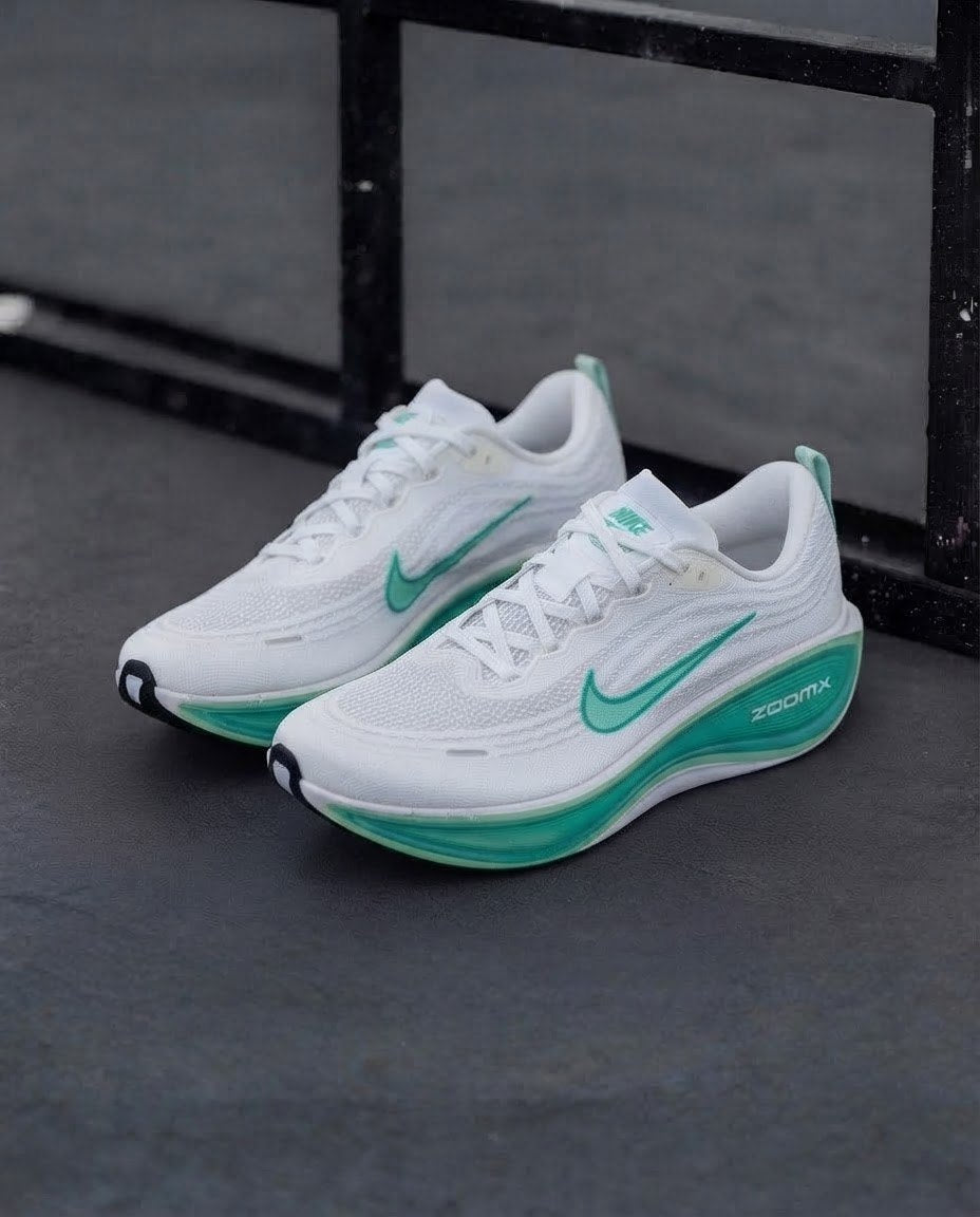 Nike ZoomX Vomero Plus Blanco / Turqueza