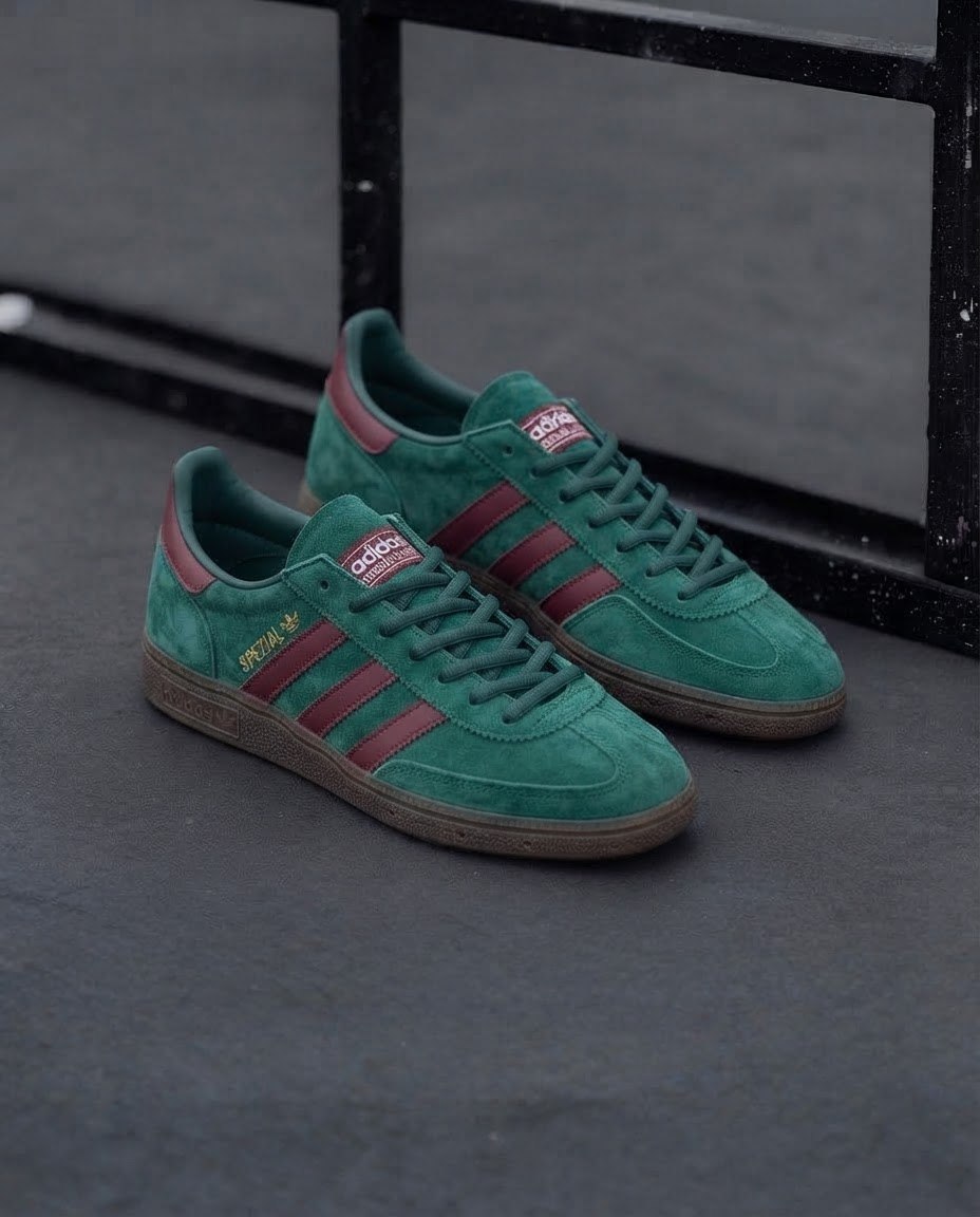 Adidas Handball Spezial Collegiate Grenn / Burgundy