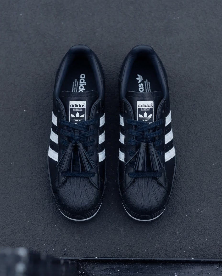 Adidas Superstar x CLOT Core Black / Cloud White