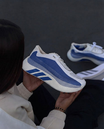 Adidas Hyper Boost Edge Cloud White / Equipment Blue / Zero Metallic