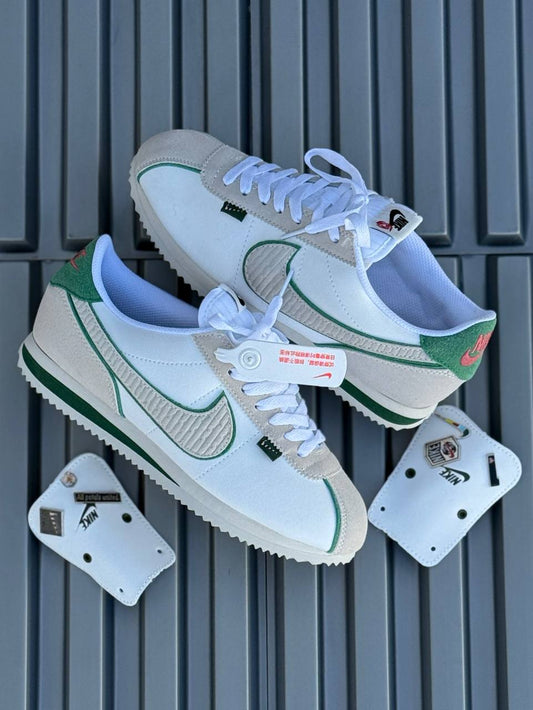Nike Cortez Blanca Verde