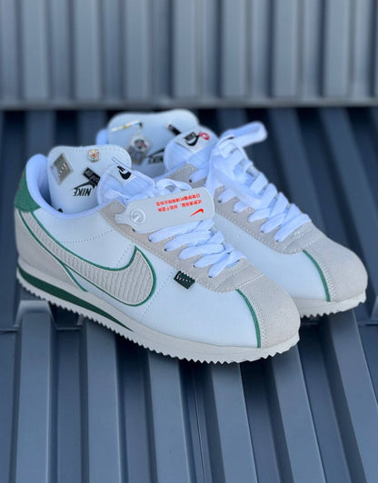 Nike Cortez Blanca Verde