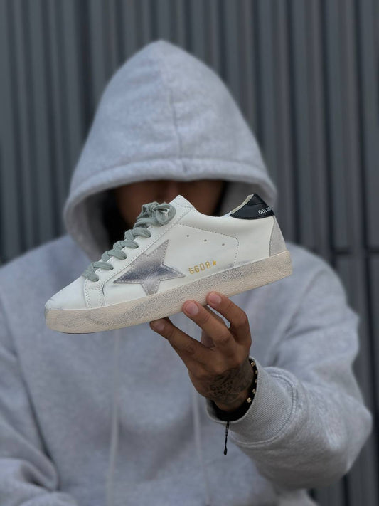 Golden Goose Negro con gris