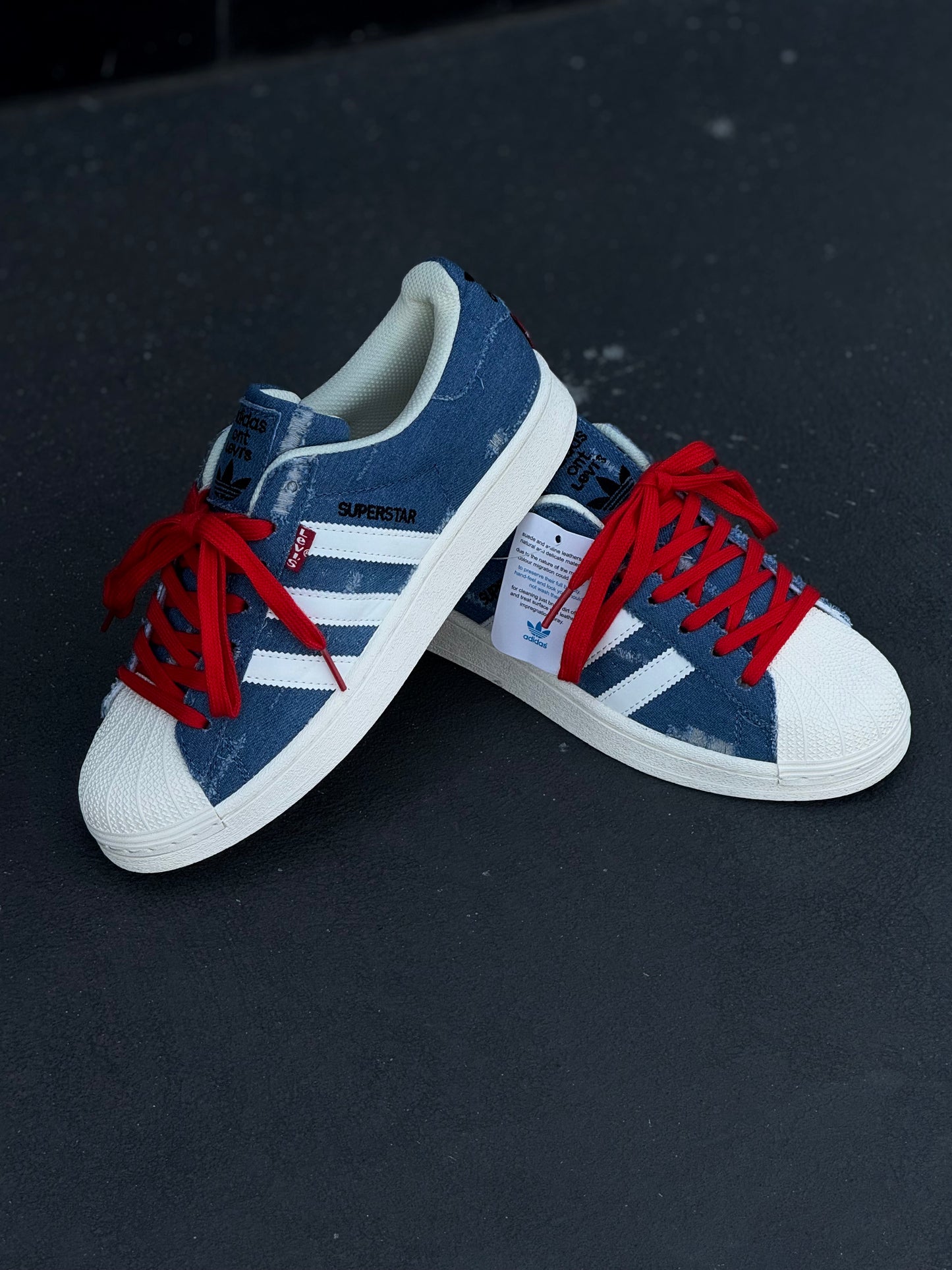 Adidas Superstar x Levis