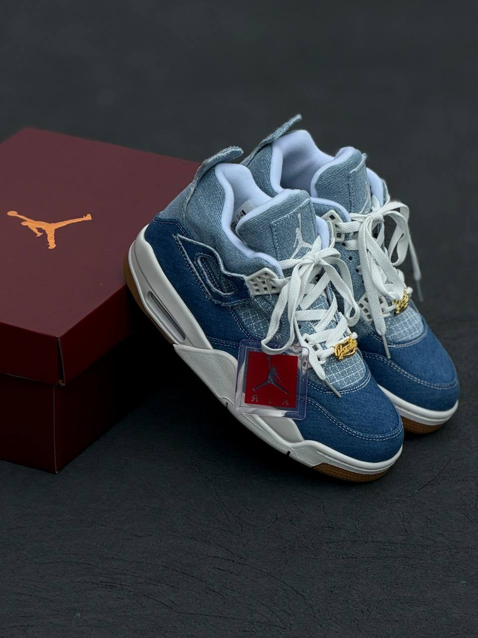 Nike Air Jordan 4 Retro WMNS "Denim Worn Blue"