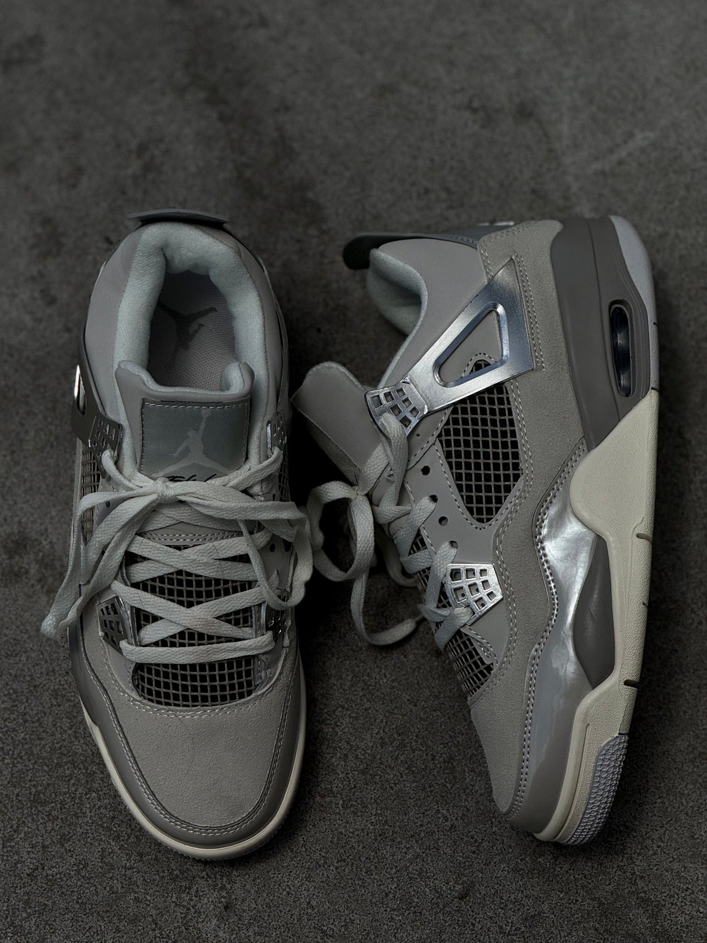Nike retro 4 Metalic