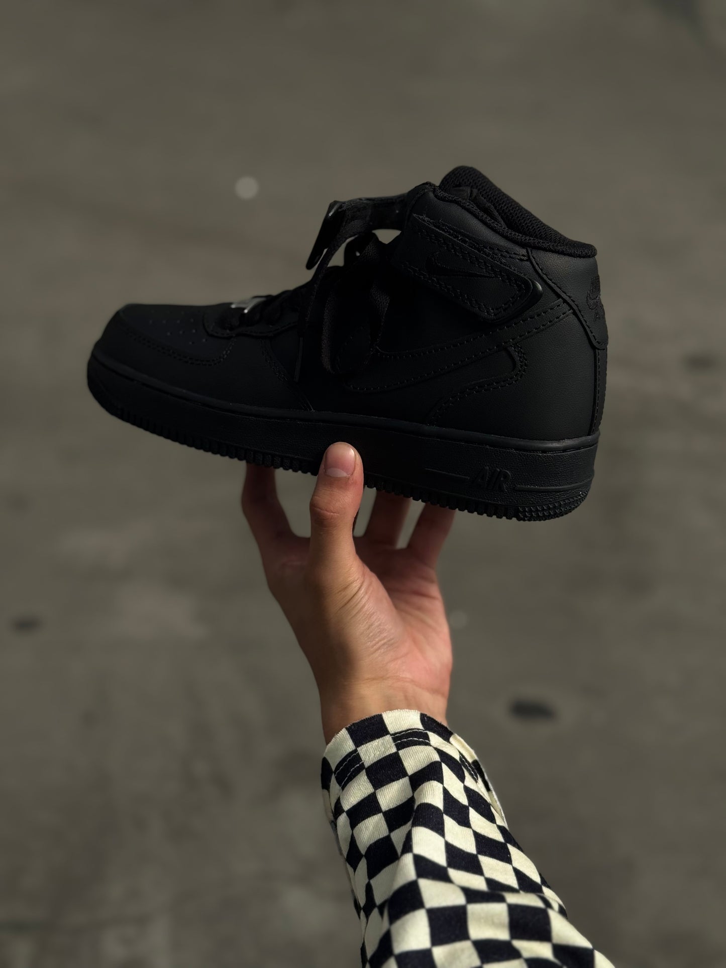 Nike Air Force One Black Bota