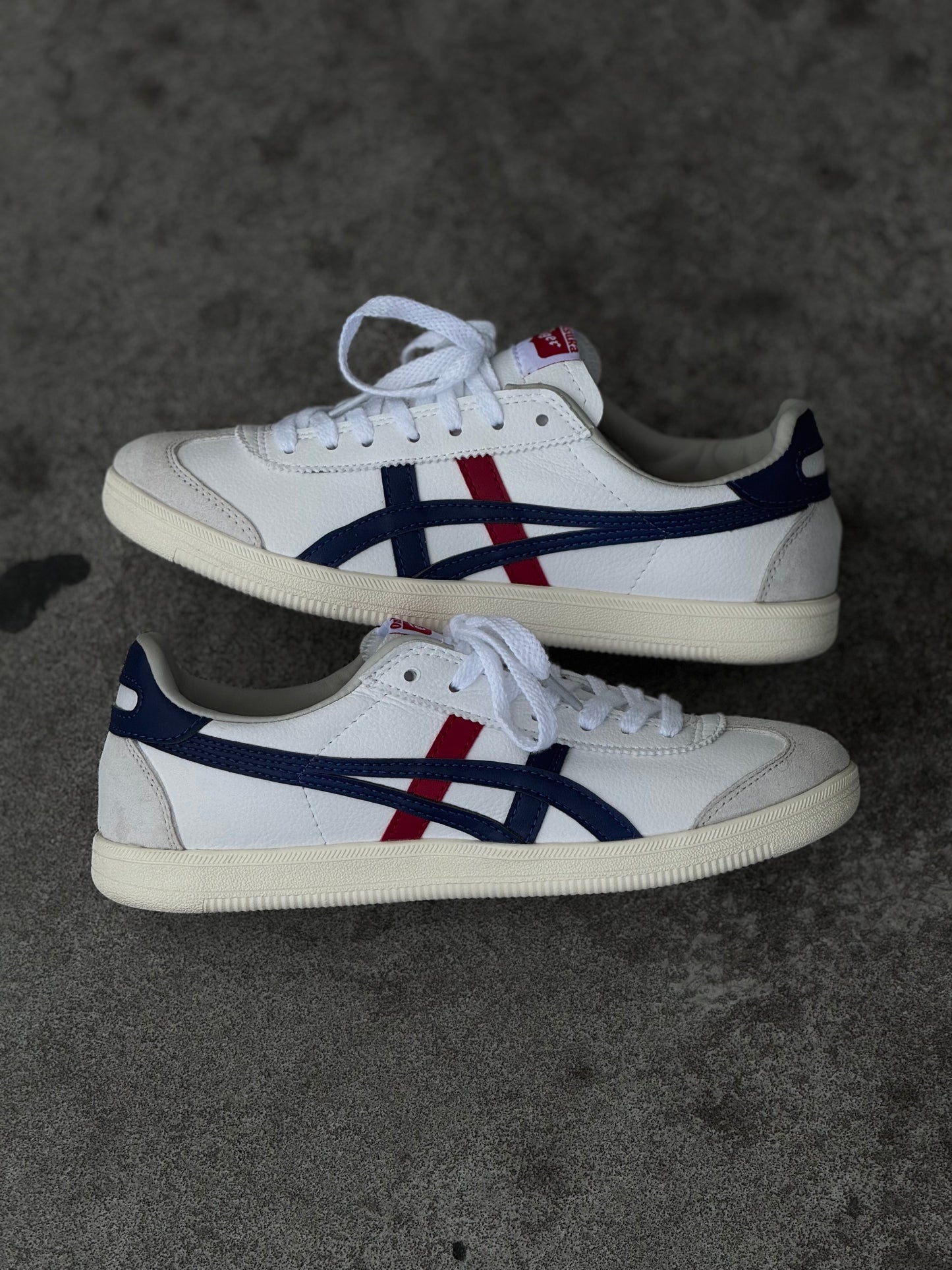 Onitsuka tiger whitexblue