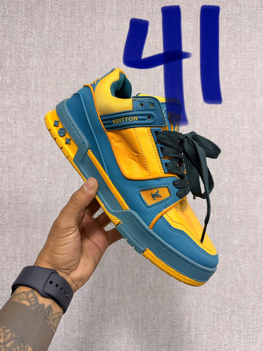 Louis Vuitton Trainer Azul / Amarillo