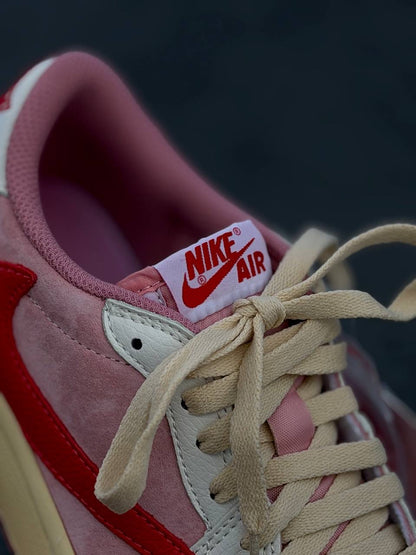 Travis Scott x Air Jordan 1 Low Shy Pink