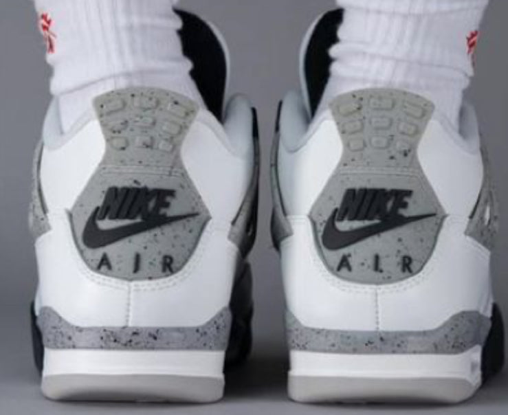 Jordan Retro 4 White Cement