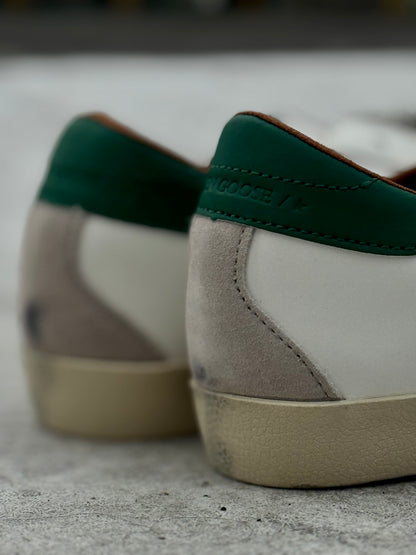 Golden Goose Super-Star Green and Gray