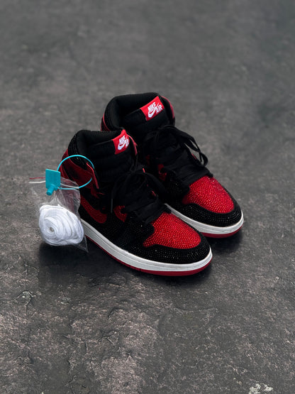 Retro 1 Jordan High Chicago Swarovski By Crystals