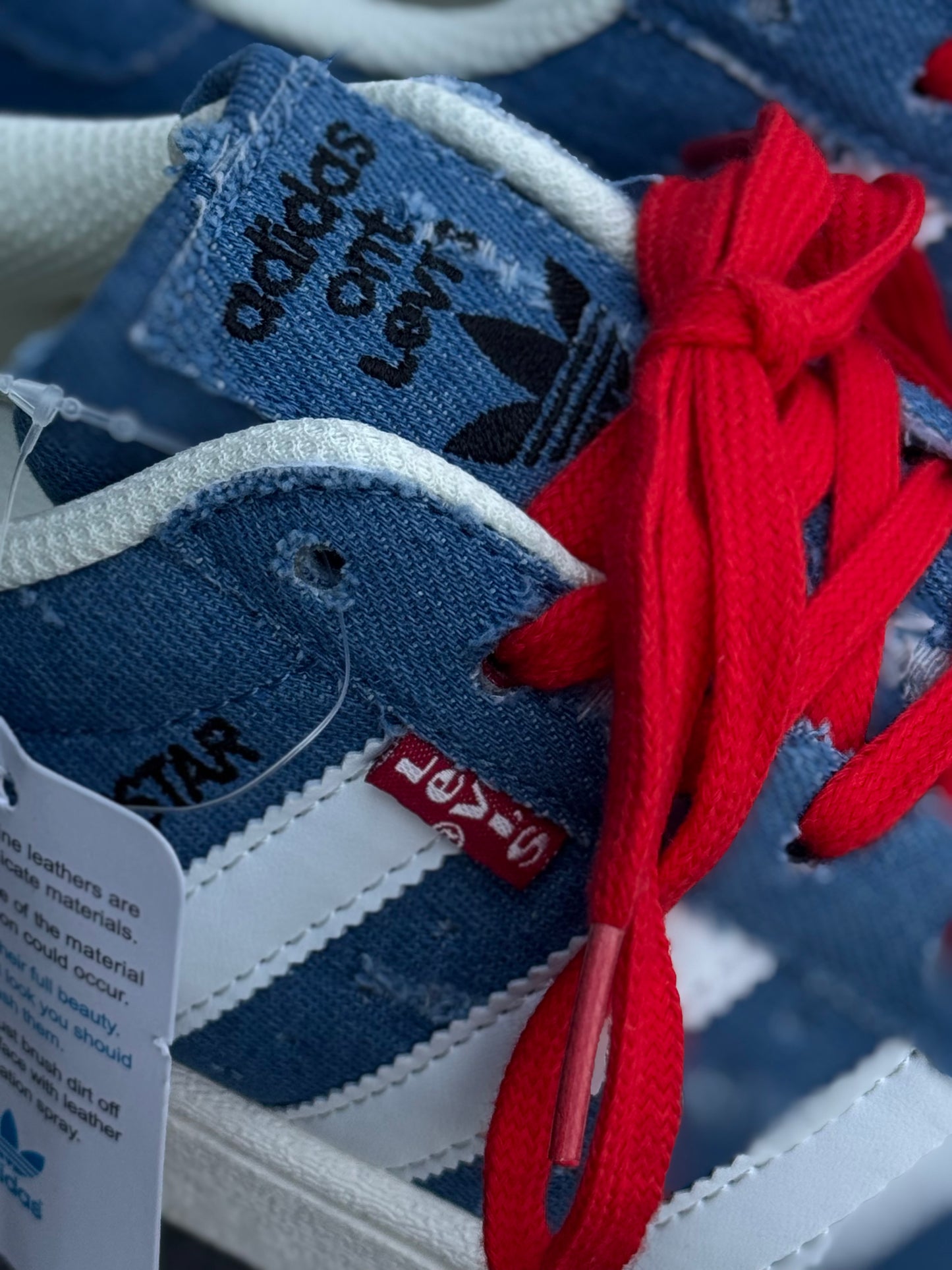 Adidas Superstar x Levis