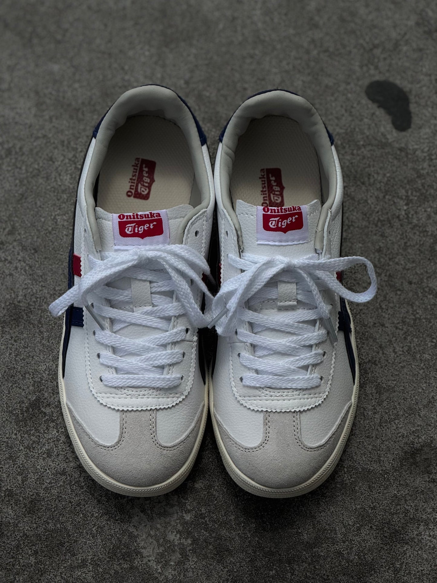 Onitsuka tiger whitexblue
