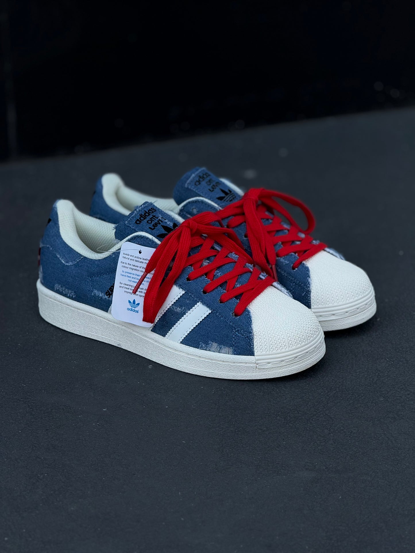 Adidas Superstar x Levis