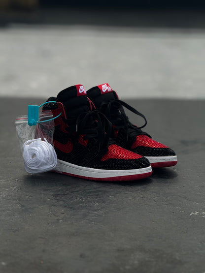 Retro 1 Jordan High Chicago Swarovski By Crystals
