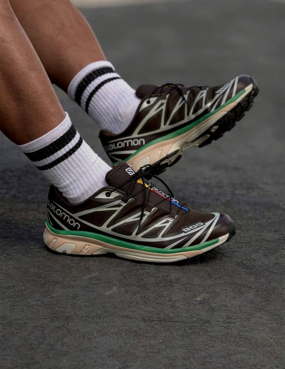 Salomon XT-6 GORE-TEX BROWN GREEN