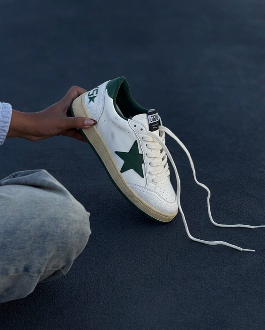 Golden Goose Estrella Verde talon verde