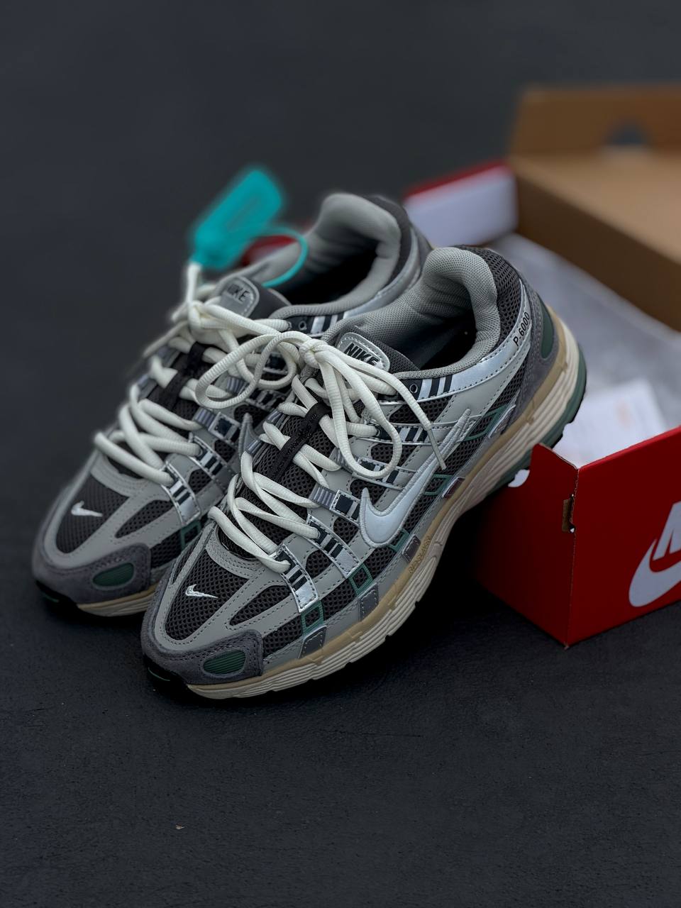 Nike p6000 verde/gris