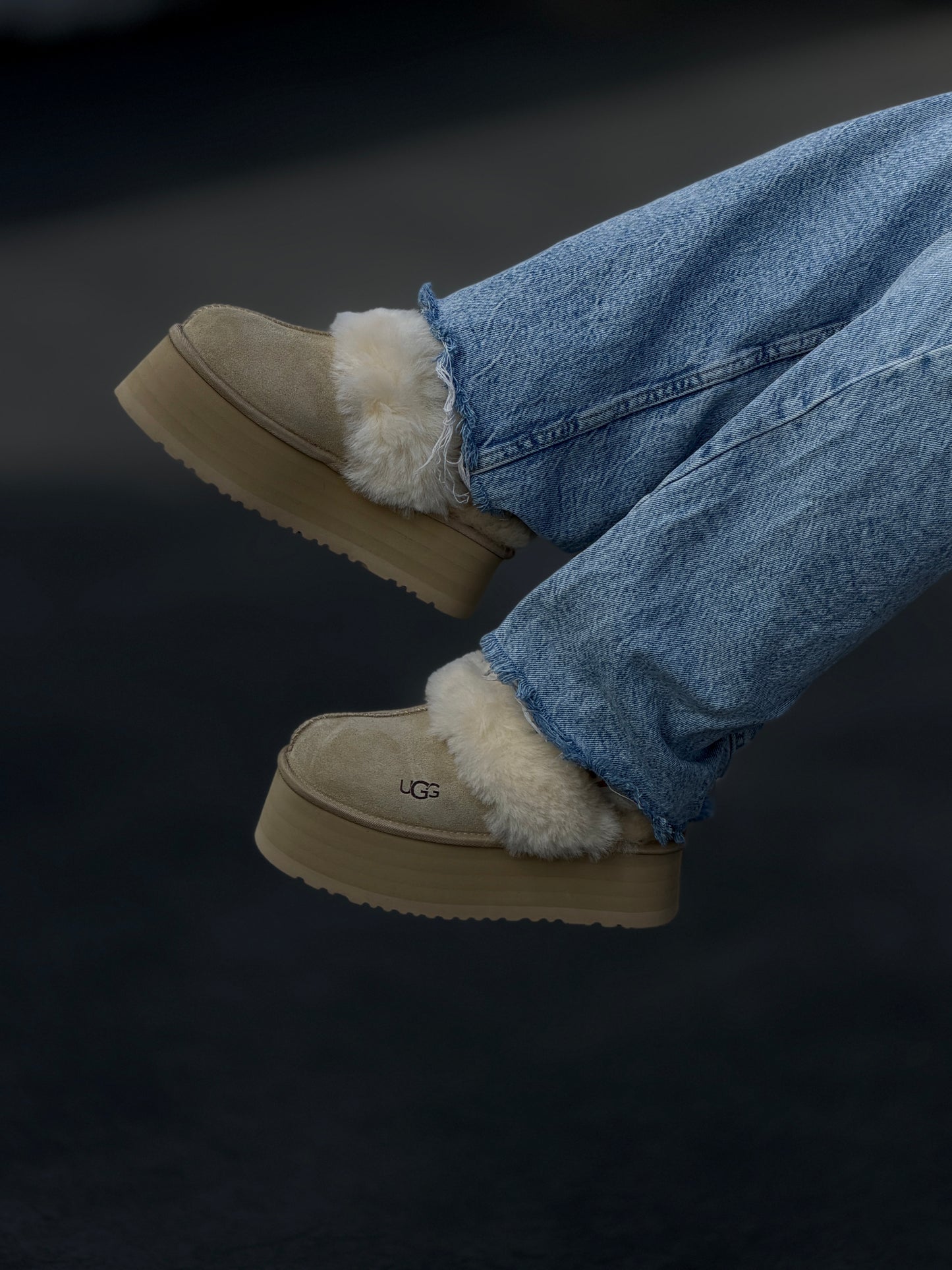 UGG Beig peluche