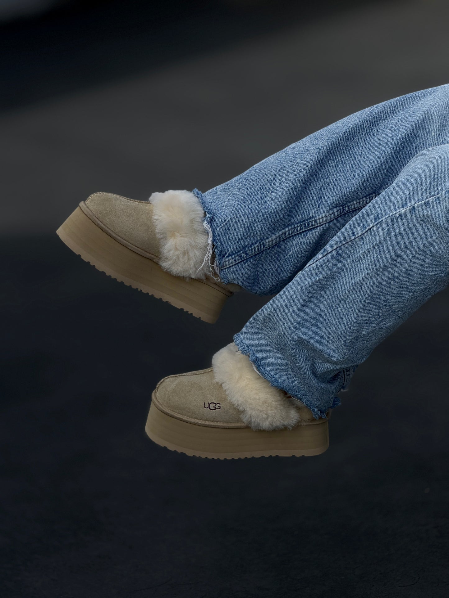 UGG Beig peluche